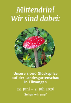 1000 Glückspilze - wir waren dabei! 